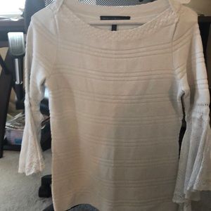 Off white sweater. White House Black Market. XS